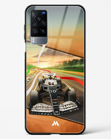 Pole Position Glass Case Phone Cover (Vivo)