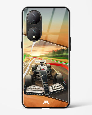 Pole Position Glass Case Phone Cover (Vivo)