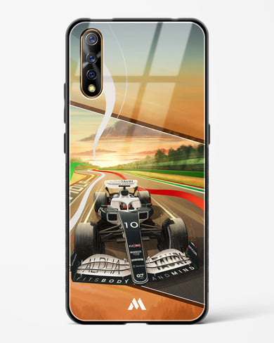 Pole Position Glass Case Phone Cover (Vivo)