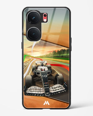 Pole Position Glass Case Phone Cover (Vivo)