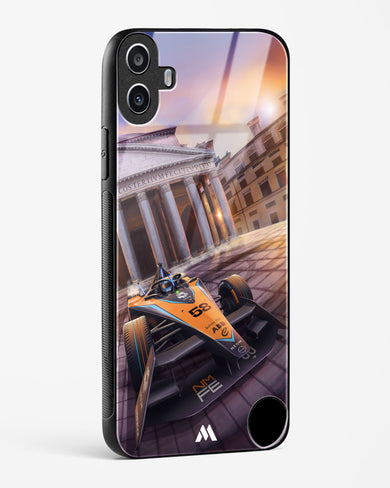 Heritage Velocity Glass Case Phone Cover (Nothing)