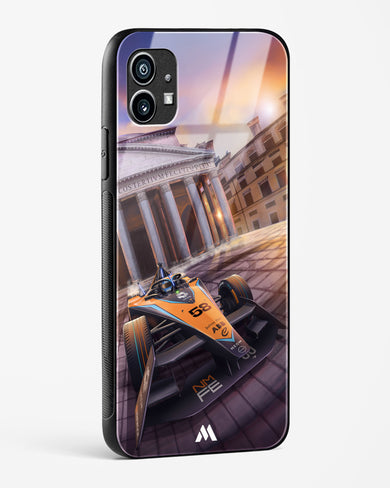 Heritage Velocity Glass Case Phone Cover (Nothing)