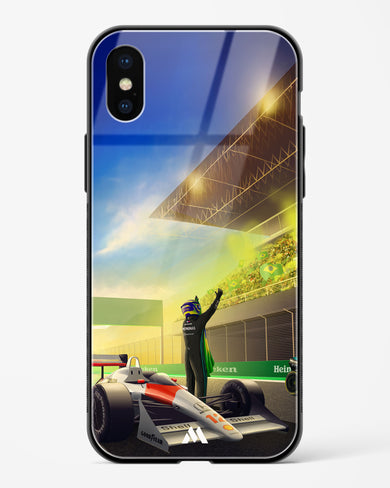 Legacy Lap Glass Case Phone Cover (Apple)