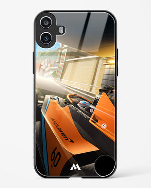 Tunnel Vision Glass Case Phone Cover (Nothing)