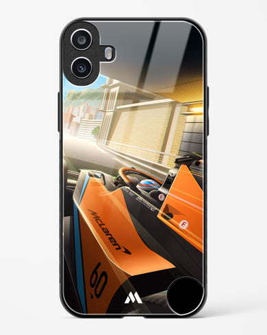 Tunnel Vision Glass Case Phone Cover (Nothing)