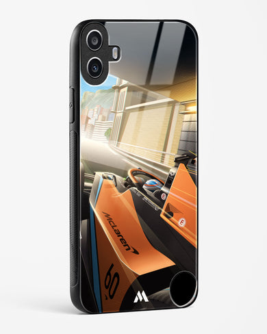 Tunnel Vision Glass Case Phone Cover (Nothing)