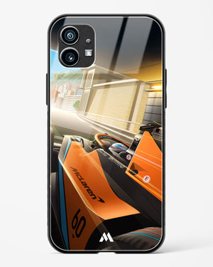 Tunnel Vision Glass Case Phone Cover (Nothing)