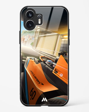 Tunnel Vision Glass Case Phone Cover (Nothing)