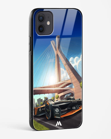 Skyline Surge Glass Case Phone Cover (Apple)