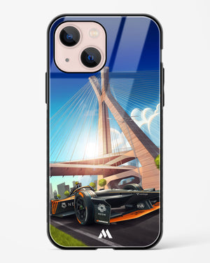 Skyline Surge Glass Case Phone Cover (Apple)