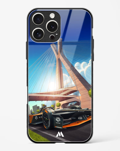 Skyline Surge Glass Case Phone Cover (Apple)