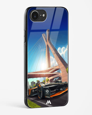 Skyline Surge Glass Case Phone Cover (Apple)