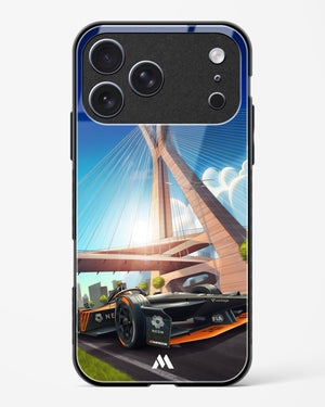 Skyline Surge Glass Case Phone Cover (Apple)