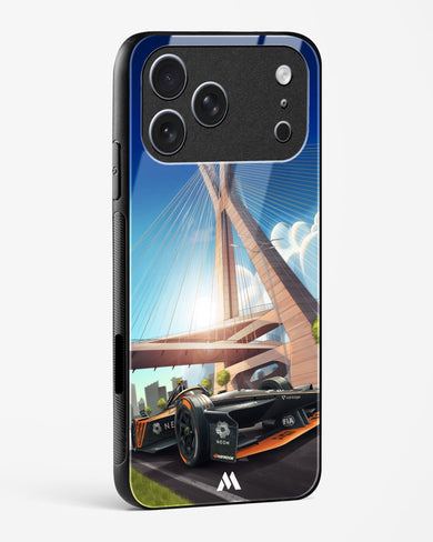 Skyline Surge Glass Case Phone Cover (Apple)