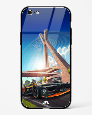 Skyline Surge Glass Case Phone Cover (Apple)