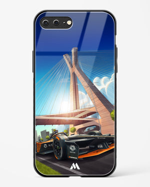 Skyline Surge Glass Case Phone Cover (Apple)