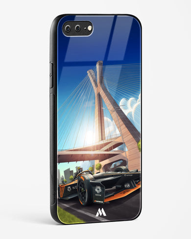 Skyline Surge Glass Case Phone Cover (Apple)