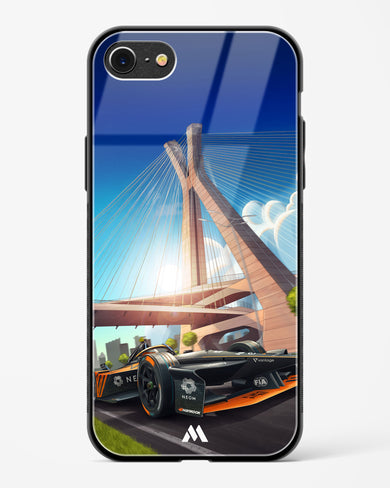 Skyline Surge Glass Case Phone Cover (Apple)