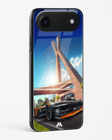 Skyline Surge Glass Case Phone Cover (Apple)