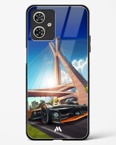 Skyline Surge Glass Case Phone Cover (Motorola)