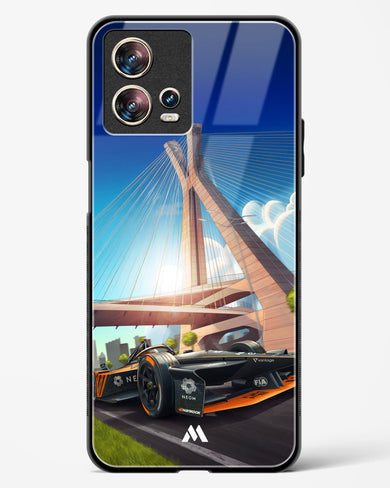 Skyline Surge Glass Case Phone Cover (Motorola)