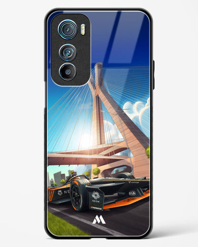 Skyline Surge Glass Case Phone Cover (Motorola)