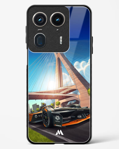 Skyline Surge Glass Case Phone Cover (Motorola)