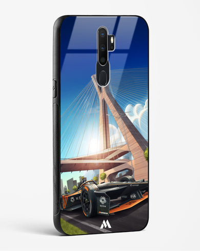 Skyline Surge Glass Case Phone Cover (Oppo)