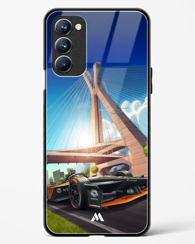 Skyline Surge Glass Case Phone Cover (Oppo)