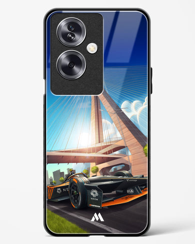 Skyline Surge Glass Case Phone Cover (Oppo)