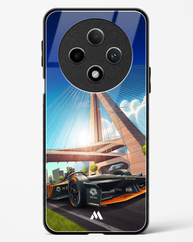 Skyline Surge Glass Case Phone Cover (Oppo)