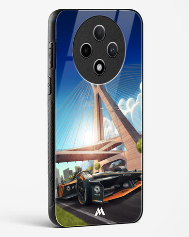 Skyline Surge Glass Case Phone Cover (Oppo)