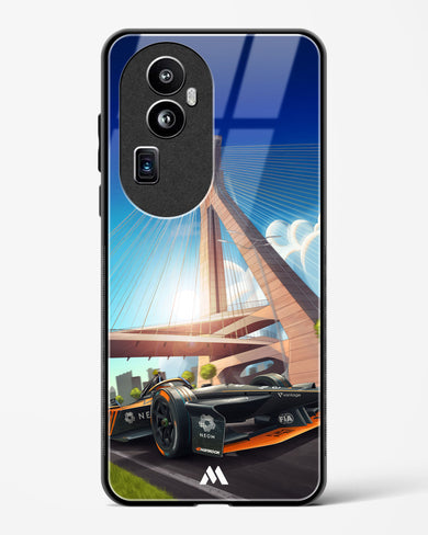 Skyline Surge Glass Case Phone Cover (Oppo)