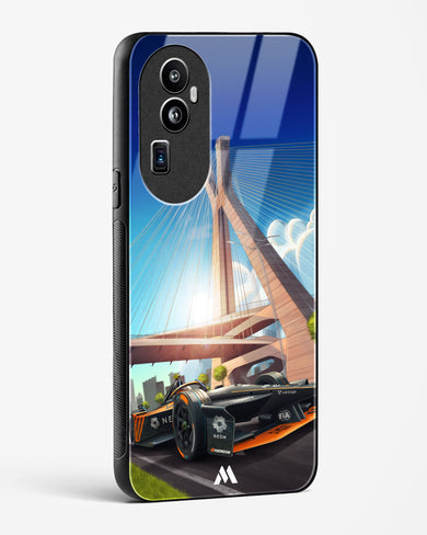 Skyline Surge Glass Case Phone Cover (Oppo)