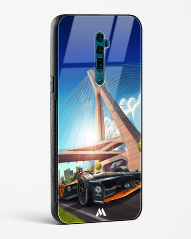 Skyline Surge Glass Case Phone Cover (Oppo)