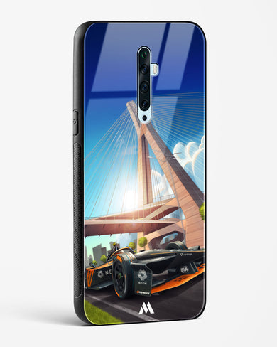 Skyline Surge Glass Case Phone Cover (Oppo)