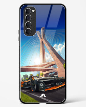 Skyline Surge Glass Case Phone Cover (Oppo)