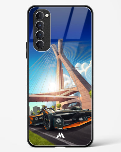 Skyline Surge Glass Case Phone Cover (Oppo)