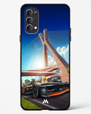 Skyline Surge Glass Case Phone Cover (Oppo)