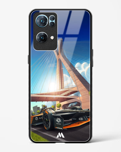 Skyline Surge Glass Case Phone Cover (Oppo)