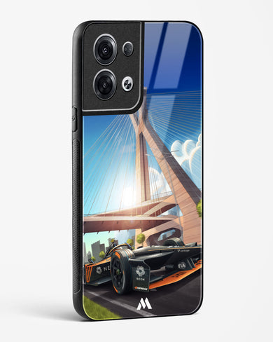 Skyline Surge Glass Case Phone Cover (Oppo)