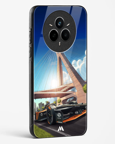 Skyline Surge Glass Case Phone Cover (Realme)