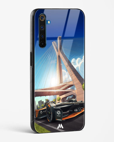 Skyline Surge Glass Case Phone Cover (Realme)