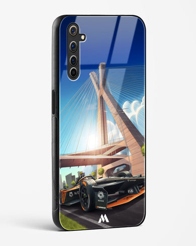 Skyline Surge Glass Case Phone Cover (Realme)