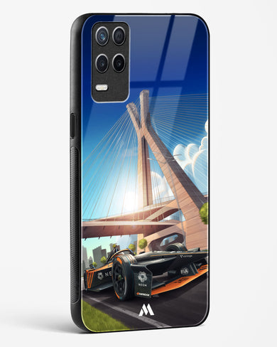 Skyline Surge Glass Case Phone Cover (Realme)