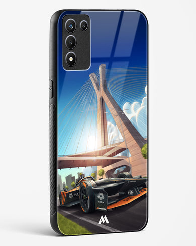 Skyline Surge Glass Case Phone Cover (Realme)