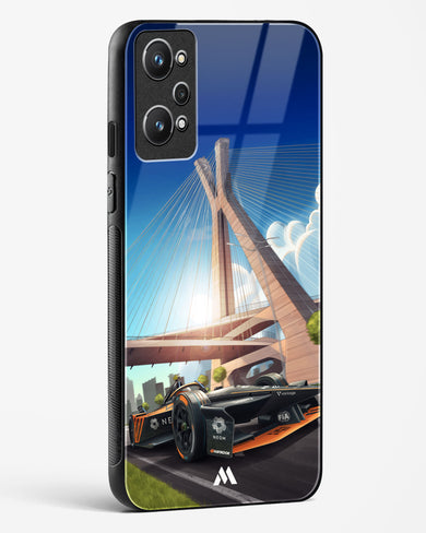 Skyline Surge Glass Case Phone Cover (Realme)