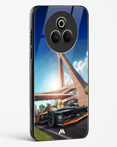 Skyline Surge Glass Case Phone Cover (Realme)