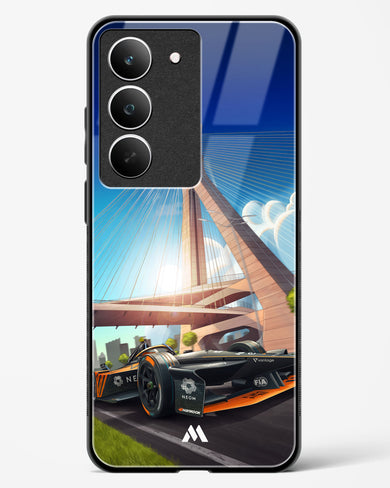 Skyline Surge Glass Case Phone Cover (Realme)