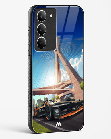 Skyline Surge Glass Case Phone Cover (Realme)